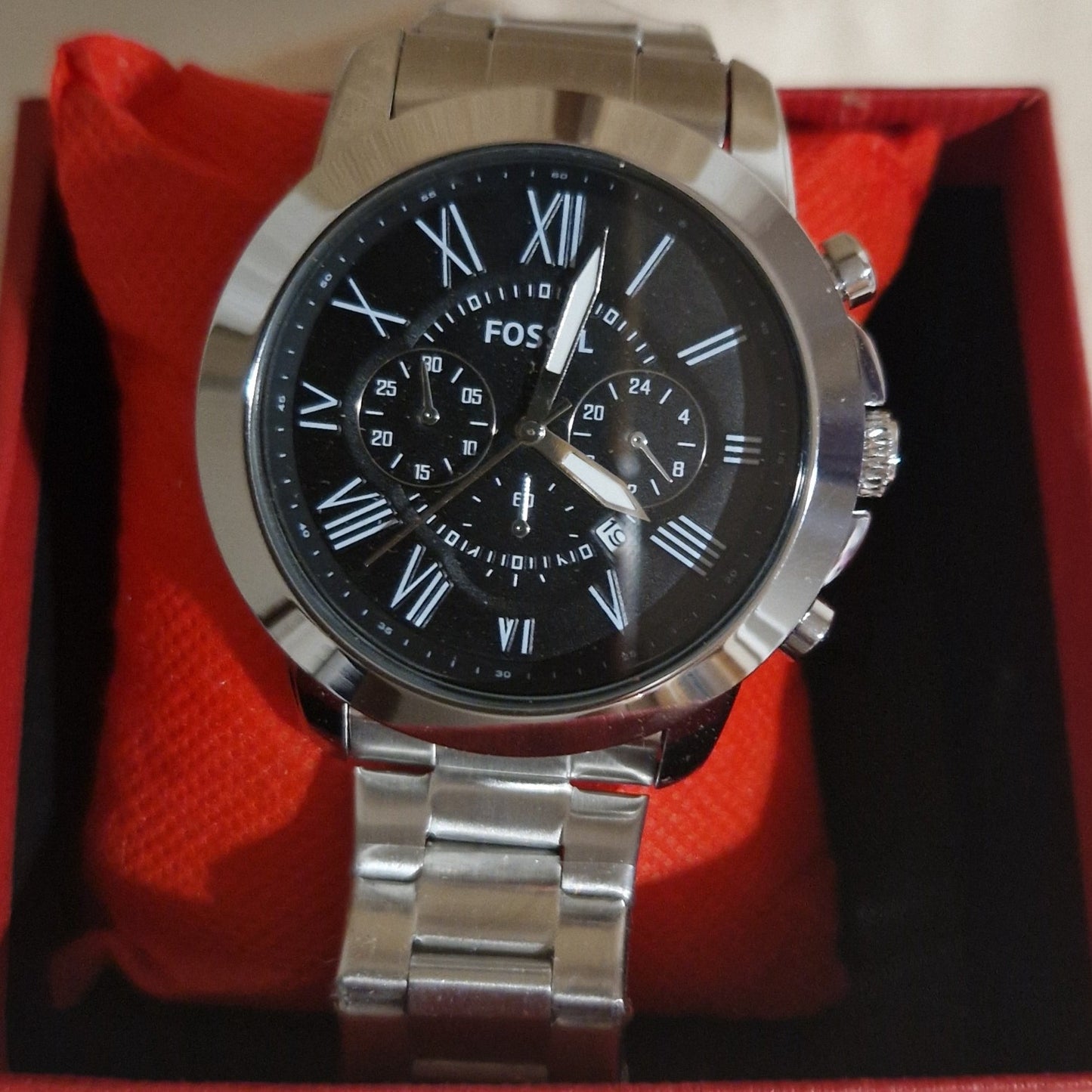 Men stainless steel Automatic watch