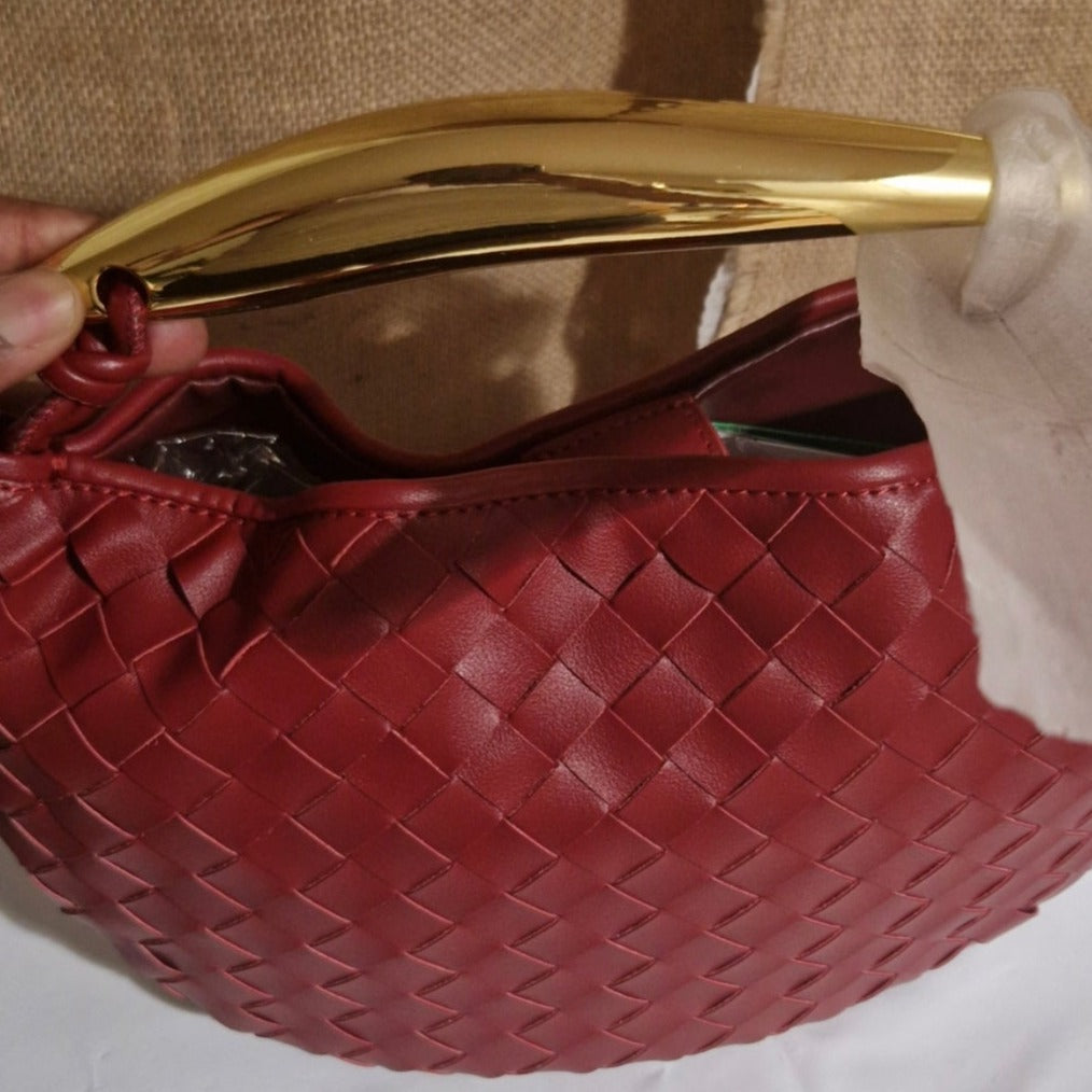 Women casual leather  handbag