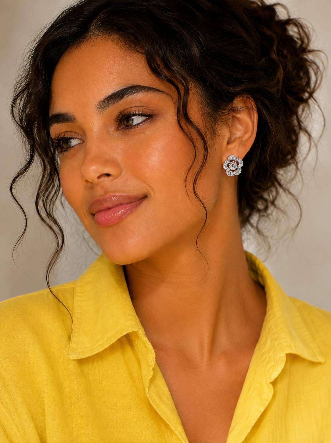 🌸 Crystal Bloom Earrings ✨