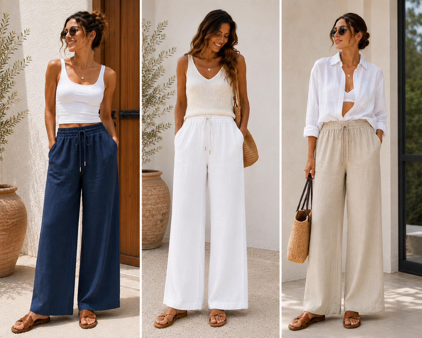 Women Linen Pants