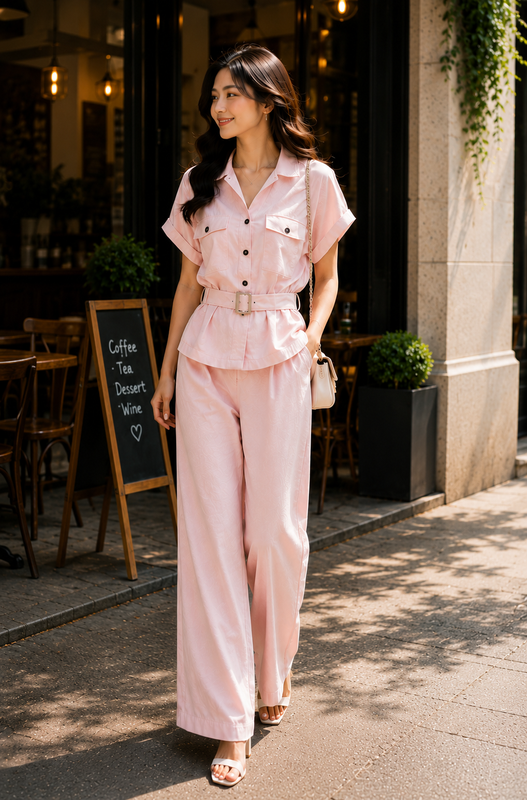 🌸 Belted Utility Jumpsuit 🌸