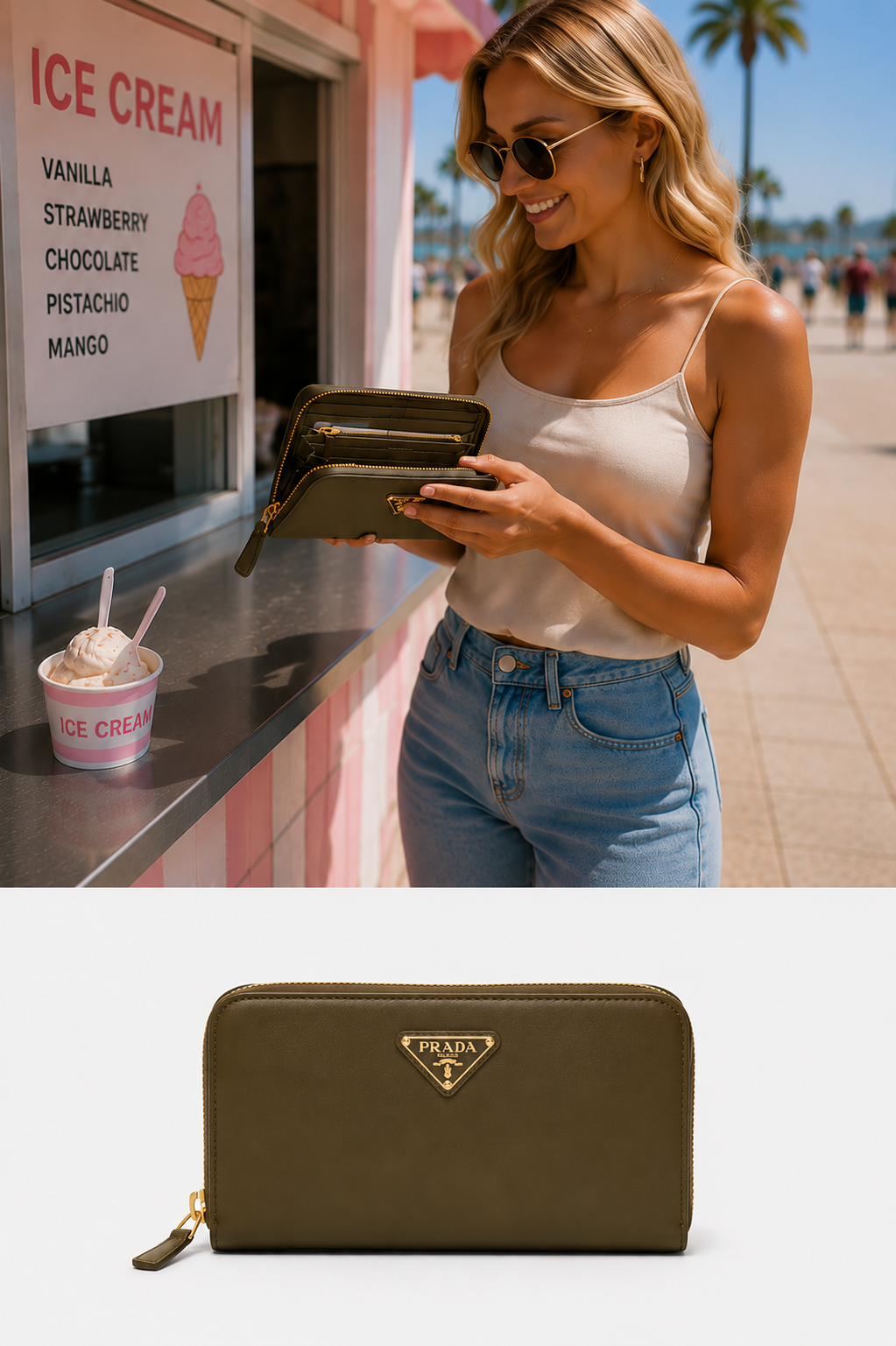 👜 Zip-Around Everyday Wallet