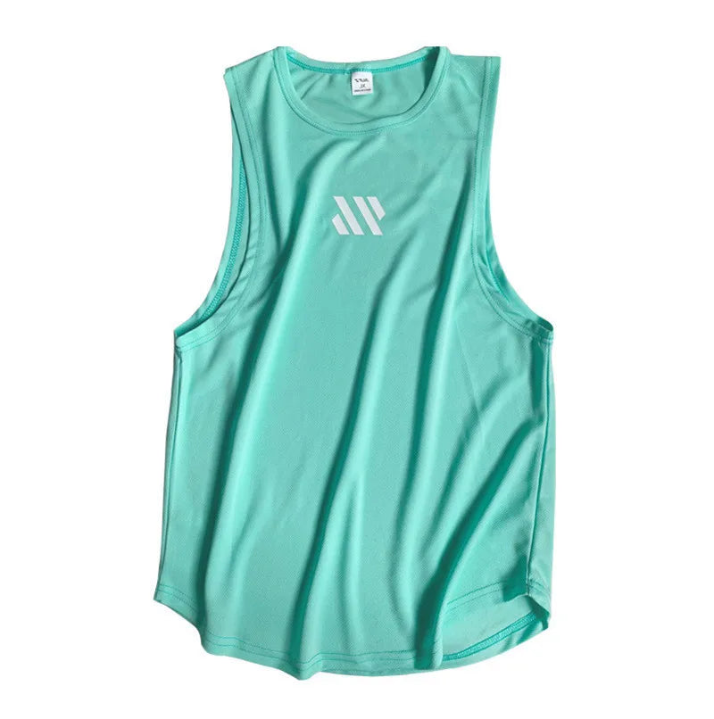 Mens fitness gyms Tank top  sleeveless