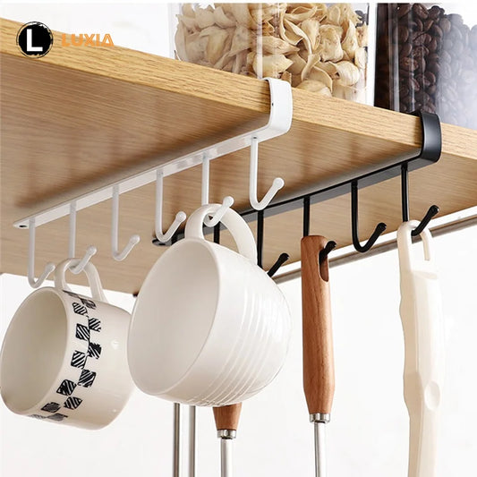 Multifunction Hanger For Kitchen Gadgets Cabinet Cupboard Dish Organizer