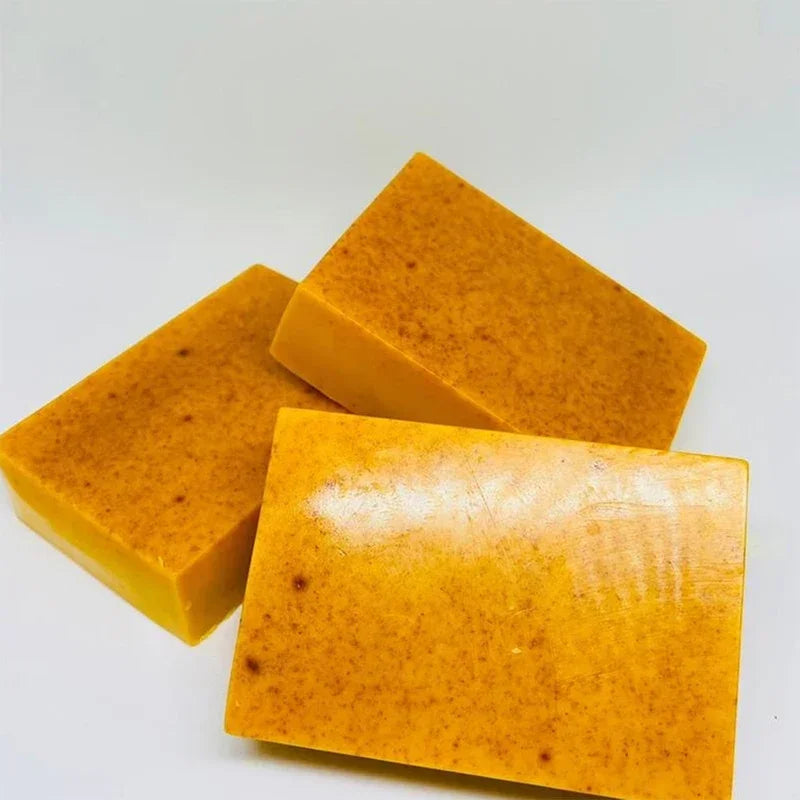 Turmeric  Soap Lemon Kojic Soap Bath Soap Face Soap Clean Skin Oil Control Natural Ingredients For Acne Skin Care