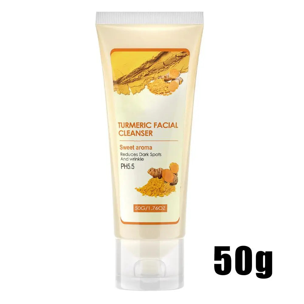 Turmeric Face Essence Turmeric Essentiall Oil Cleanser Face Scrub Turmeric Soap Black Spots Remove Repair Aging Whitening Serum