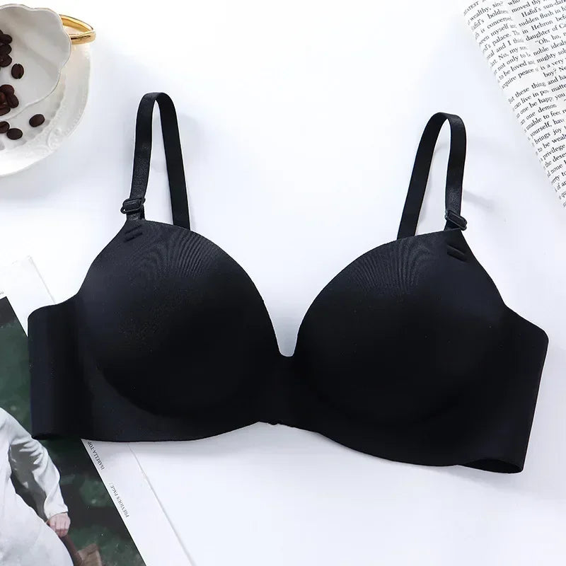 Women Seamless Bra Sexy Push Up Bralette No Wire  Fashion 3/4 Cup Wireless