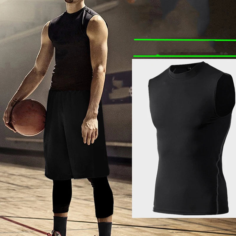 Workout Gym Tank Top Mens Muscle Sleeveless Sportswear Shirt Stringer Fashion Clothing Bodybuilding Singlets Fitness Vest