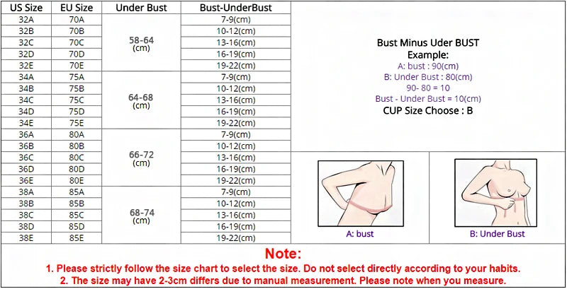 Seamless Bras for Women Push Up Bras No Wire Brassiere A B Cup Underwear Sexy Bralette Three Quarters(3/4 Cup)